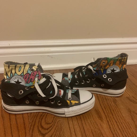 Converse Chuck Taylor Double Upper Mars Invasion Black 103077F UK4/US6/EU36.5 - Picture 3 of 7